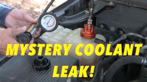 Mystery coolant leakage/loss